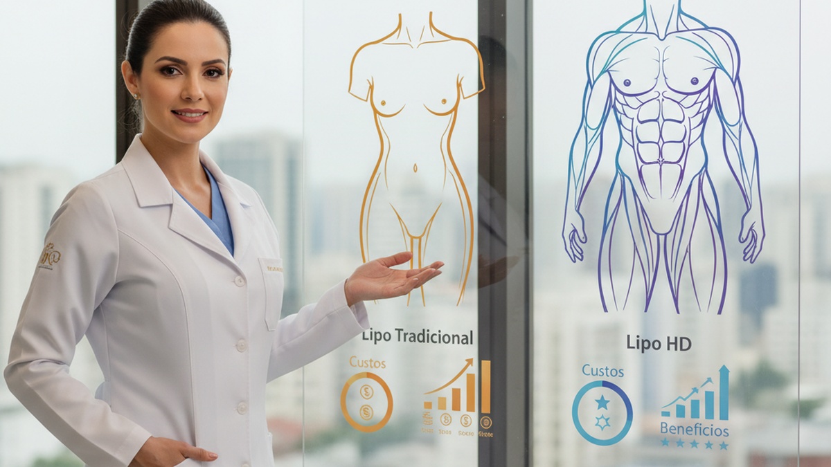 Lipo Tradicional vs. Lipo HD: Análise Detalhada de Custos e Benefícios