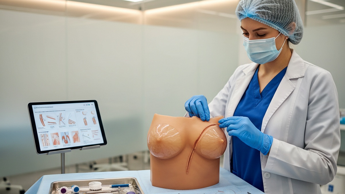 Suturas na Mamoplastia: Tipos, Técnicas e Cuidados Essenciais
