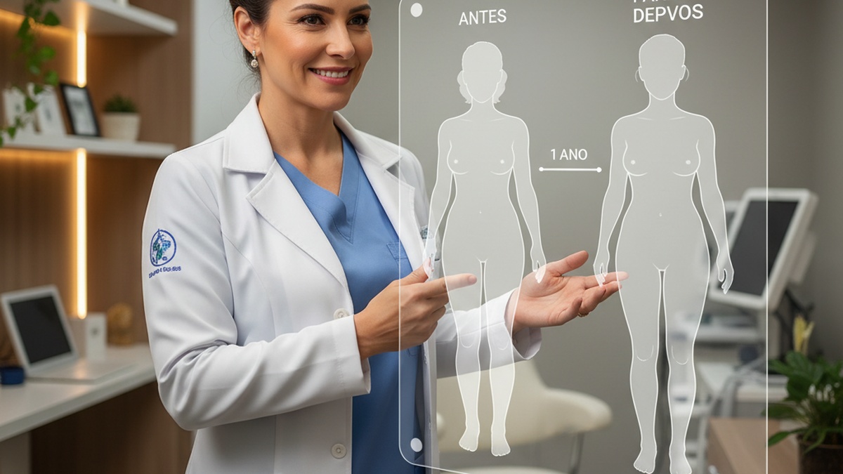 Resultados em Longo Prazo da Mamoplastia: Comparativo de 1 Ano