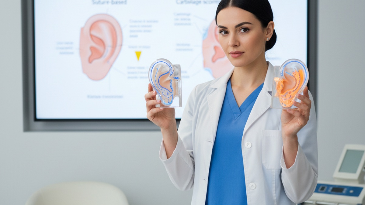 Remodelagem Cartilaginosa na Otoplastia: Comparativo Detalhado das Técnicas Cirúrgicas