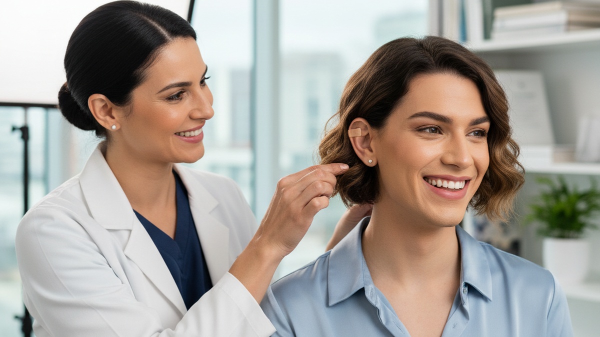 Relato Inspirador: Otoplastia e a Jornada de uma Paciente Transgênero