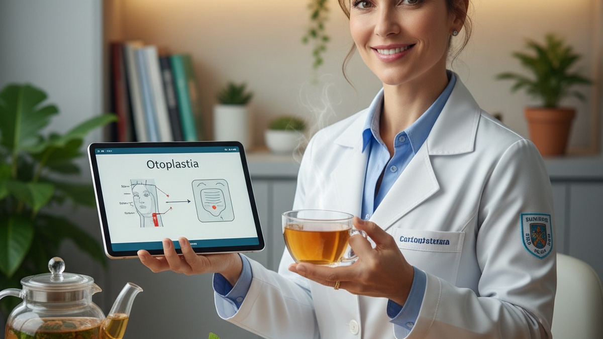 Otoplastia e Uso de Chás: Quais São Seguros no Pós-Operatório?