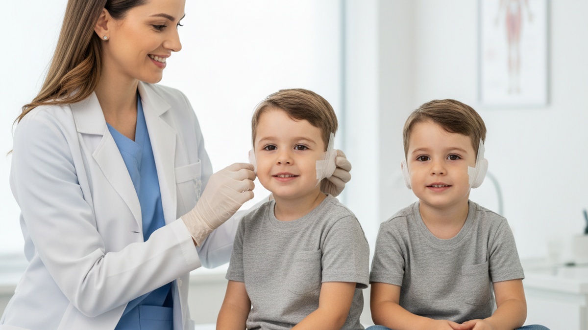 Otoplastia em Gêmeos: Corrigindo Orelhas de Abano em Irmãos