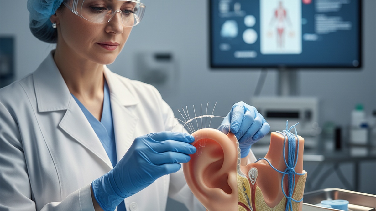 Pontos Absorvíveis vs. Não Absorvíveis na Otoplastia: Qual a Melhor Escolha?