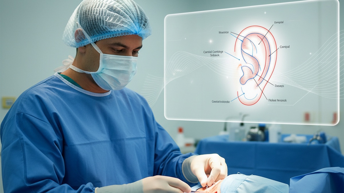 Técnica de Conchal Setback na Otoplastia: Guia Completo