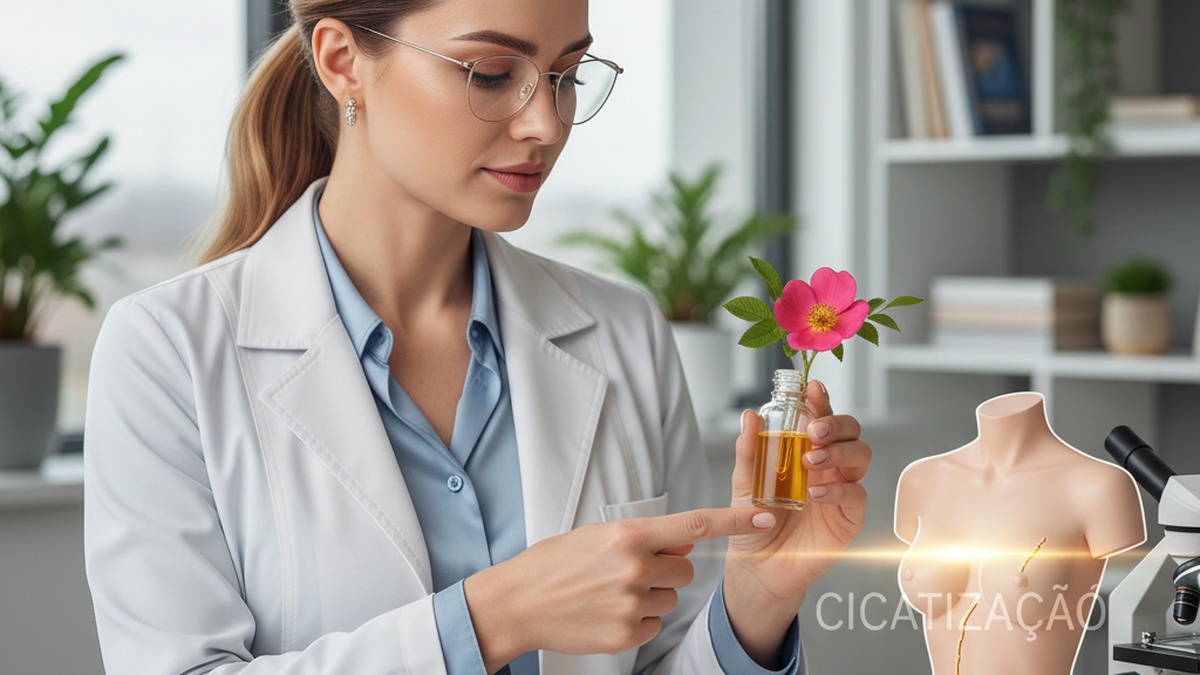 Óleo de Rosa Mosqueta após Prótese de Silicone: Cicatrização e Benefícios